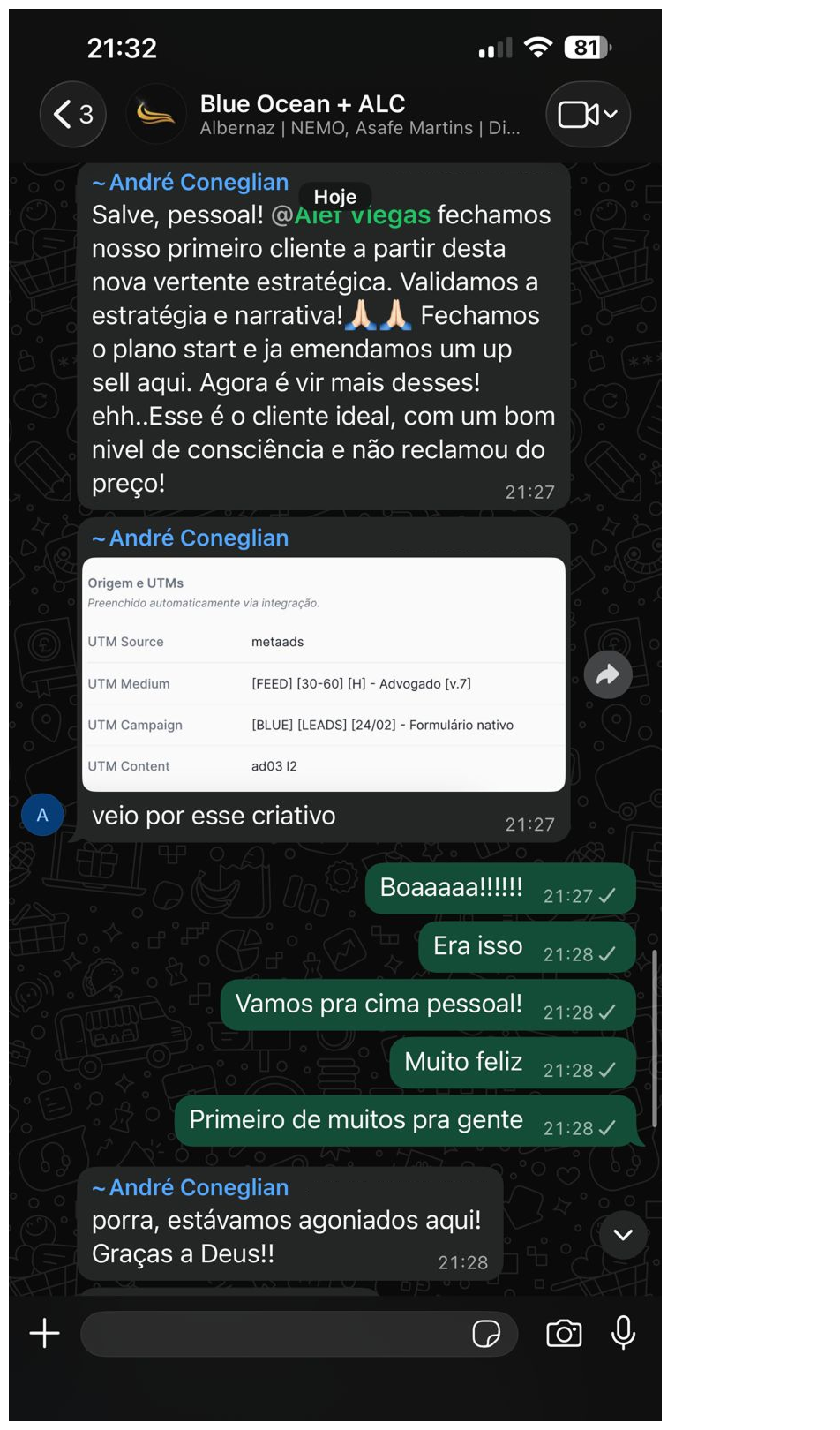 Resultado da ALC